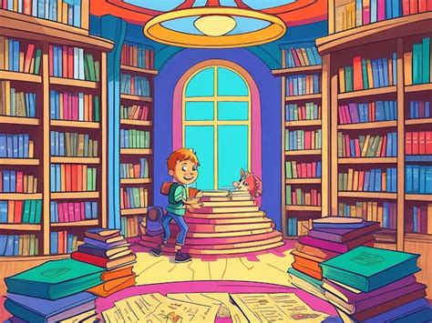Image result for Library Book Animation