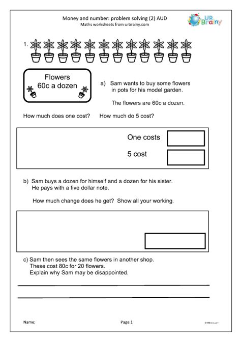 Image result for How to Solve Money Problems Math