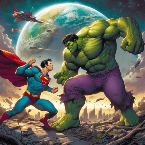 Hulk vs Superman by Ralph02 on DeviantArt