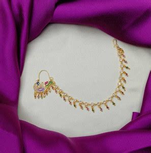 Meira Jewellery Gold-plated Plated Alloy Nose Ring Price in India - Buy ...