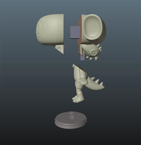 Dandy's World Skin Dino Snore Shelly - 3D Model by Nethral3D