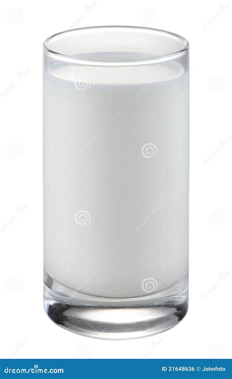 Glass of milk stock photo. Image of glass, healthy, milk - 21648636