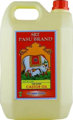 SRT Pasu Castor Oil ( Edible Grade ) 5 LTR CAN Hair Oil - Price in ...