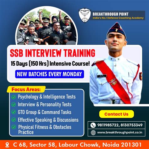 Best SSB Coaching in India | SSB Interview Training in Delhi NCR ...
