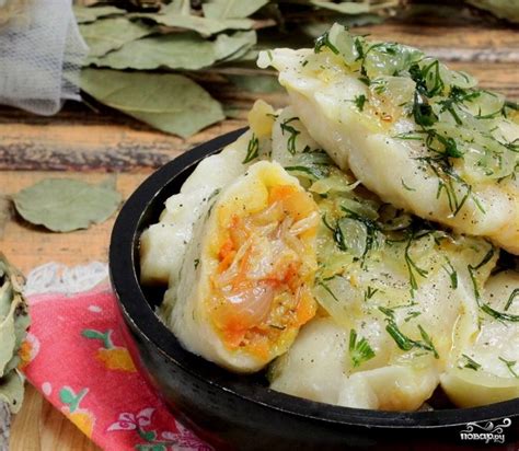 Пельмени с квашеной капустой (сылалтэм кубистаен пельнянь) рецепт