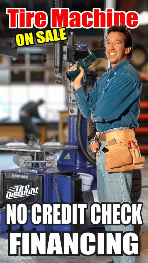TIRE MACHINES ON SALE - EASY NO CREDIT FINANCING