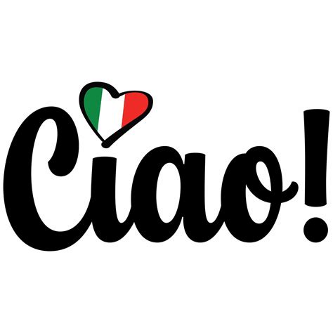 Ciao Italy Italian Ciao Italian Flag Heart Instant Download for ...