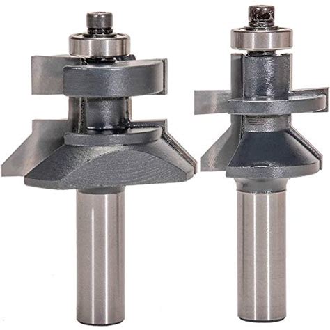 MLCS Tongue & Groove V-Notch Router Bit 2-Bit Set : Amazon.in: Home ...