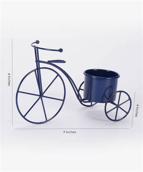 Small Cycle Planter Blue – Exotic Flora