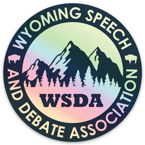 WSDAPNG by Katie Roberts | Holographic stickers | Sticker Mule India
