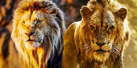 The Lion King Mufasa And Scar