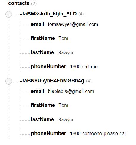 Image result for Firebase JSON UI