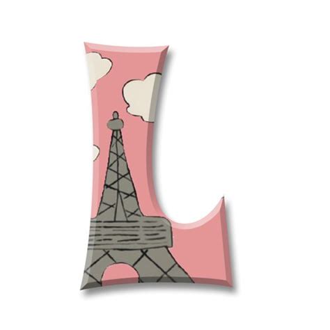 Buy aBaby Paris Posh Letter L, Eiffel Towers Online at Low Prices in ...