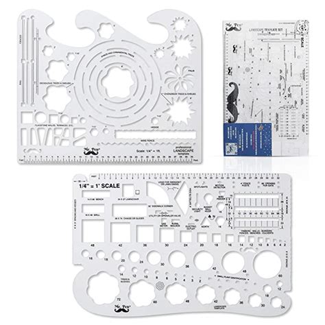 Mr. Pen- Landscape Templates, Architectural Templates, Drafting Tools ...