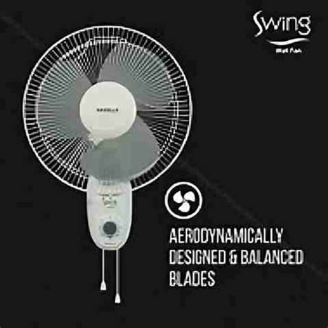 HAVELLS Swing wall fan 400MM 400 mm Wall Fan Price in India - Buy ...