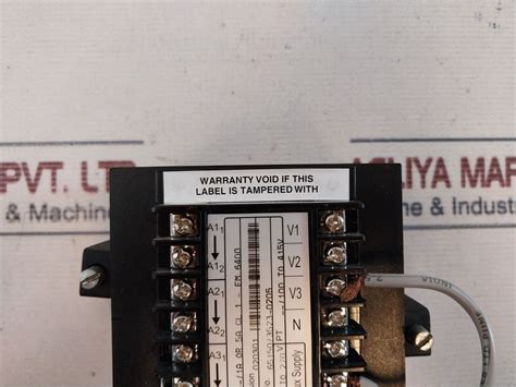 Enercon Em 6400 Digital Panel Meter – Aeliya Marine Tech