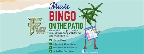 Music Bingo on the Patio, Finnegan's Wake - Pickerington, OH, 8 June ...