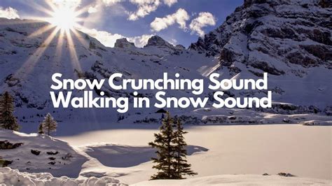 Image result for Snow Crunching Sound