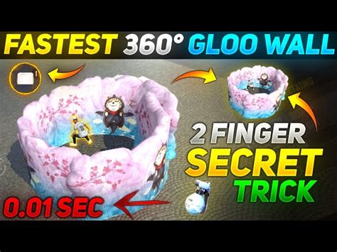 Free Fire 360° Gloo Wall Trick: How to defend like professional players