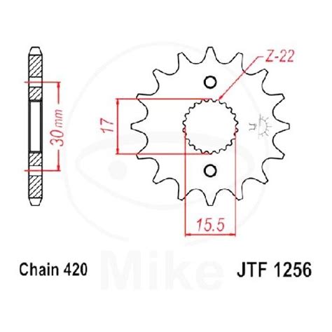 Ritzel 13Z Teilung 420 | JTF1256.13 Ritzel 13Z Teilung 420 Übersetzung ...
