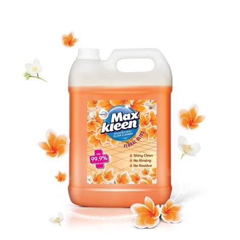 Maxkleen Wipro Floral Bliss Floor Cleaning Liquid 5Ltr| Refill Pack ...