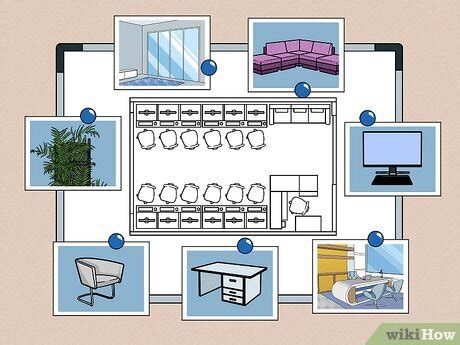 Layout Plan of a Computer Cafe 的图像结果