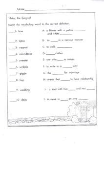 Image result for Ruby the Copycat Worksheet