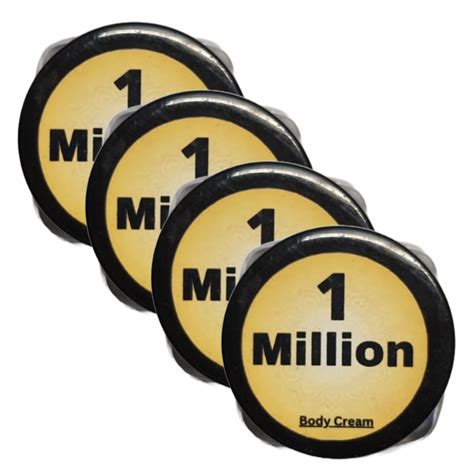 1 Million Perfume Body Cream 10g Pack of 4 – KartWalk