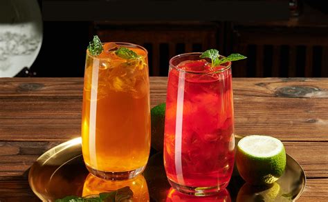 Buy BINZO Deluxe Water Glasses Set of 6, 360 ml, Premium Glassware for ...