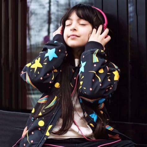 Stylish Unisex Baby Black Winter Jacket with Celestial Design