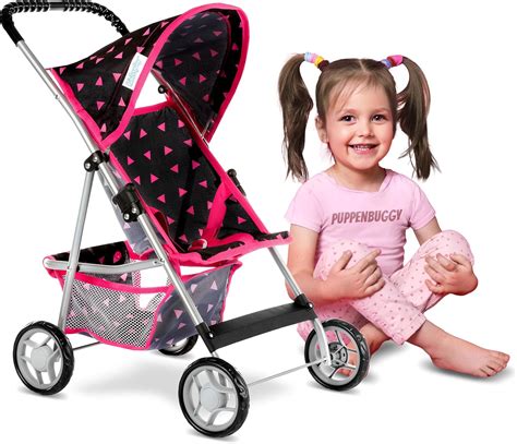 Amazon.com: Baby Doll Stroller | Pram for Girls | Umbrella Stroller for ...