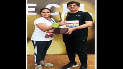 Girl who lost part of foot in train attack beats all odds | Mumbai News ...