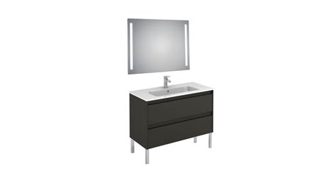 WS Bath Collections Ambra 100F Pack 1 S02 AN Ambra 40" Free Standing ...