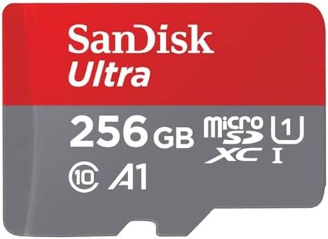 SanDisk Ultra 256GB microSDXC UHS-I, 150MB/s R, Memory Card, 10 Y ...