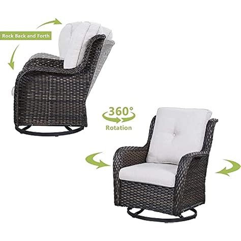 HUMMUH Patio Furniture 6 Pieces Outdoor Furniture | Ubuy India