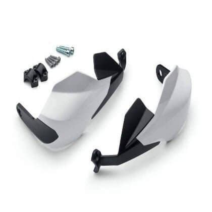 JB Racing Universal Handle Bar Hand Guards - White