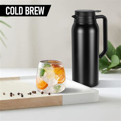 Carperipher Thermal Coffee Carafe, 50oz Stainless Steel Double India | Ubuy