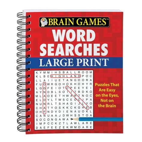 Brain Games® Word Search Book - Large Print