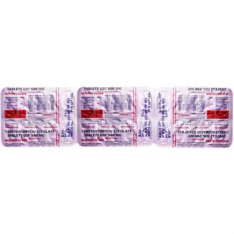 Althrocin-500 Tablet | Uses, Side Effects, Price | Apollo Pharmacy