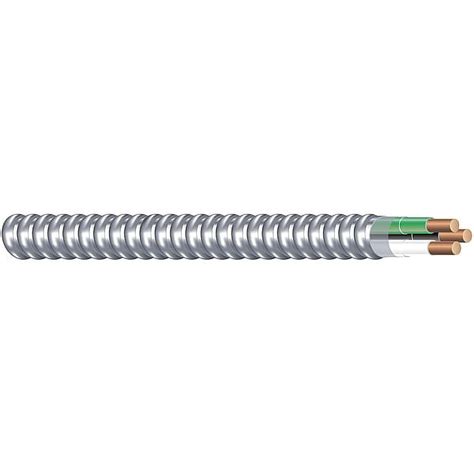 Southwire Armored Cbl,2 w/Grd,14AWG,MC,1000ft 68579202 - Walmart.com