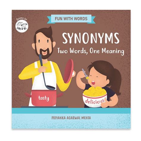 Synonyms: Two words, One meaning | Best picture books to build ...