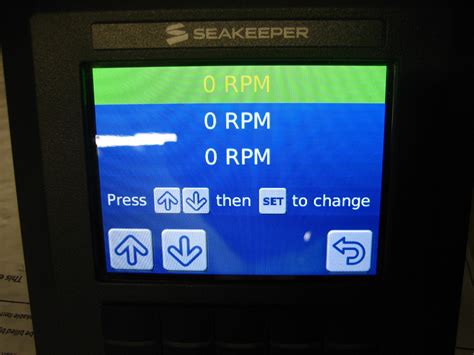 Image result for Seakeeper Display Panel