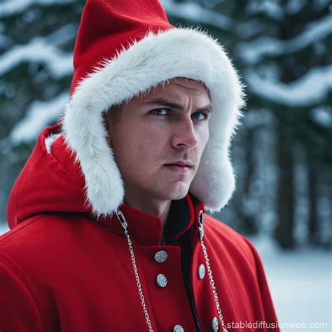 Angry Father Frost Portrait | Stable Diffusion Online