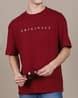 Buy Maroon Tshirts for Men by Shein Online | sheinindia.in