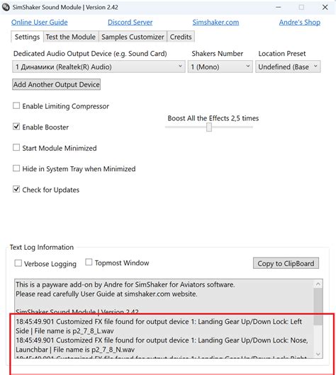 Image result for Simshaker Sound Module