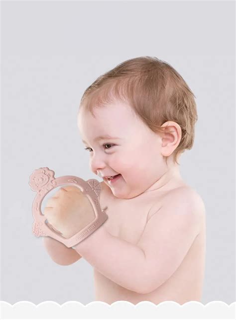 Silicone Baby Wrist Teether, BPA Free 100% Food Grade Silicone Teether ...