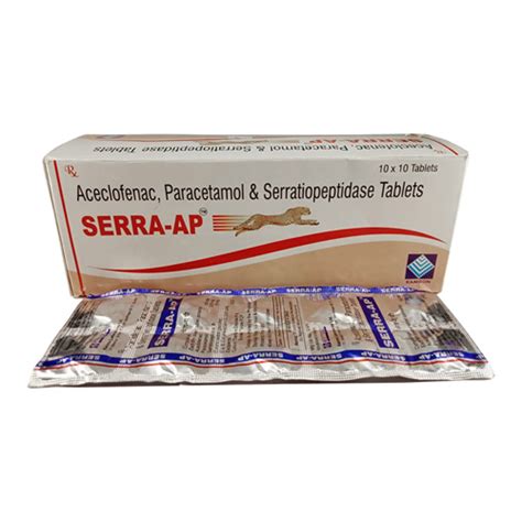 SERRA-AP Tablets Kamron Laboratories Limited