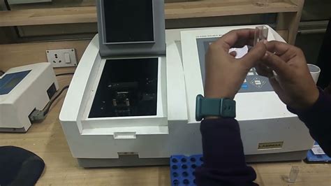 Spectrophotometer Experiment Examples 的图像结果