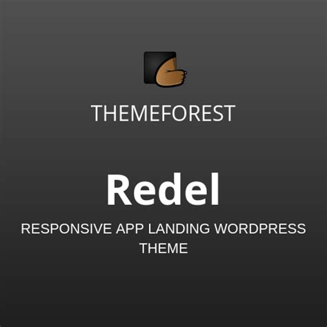 redel v1 6 responsive app landing wordpress theme