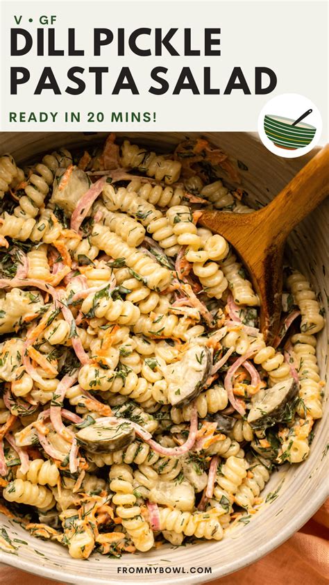 Dill pickle pasta salad – Artofit